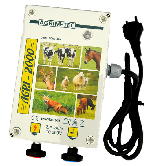 Pastuch elektryczny polski elektryzator sieciowy Agri 2000 -2,4 Jula - Cavalo